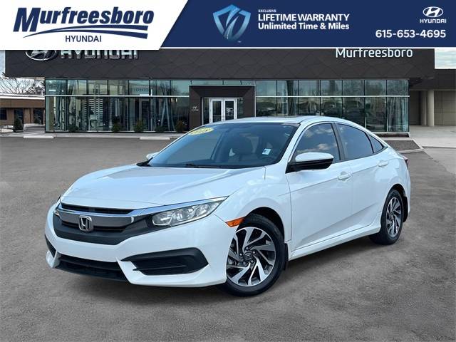 2018 Honda Civic EX — Sedan — 91,717 mi — Murfreesboro, TN