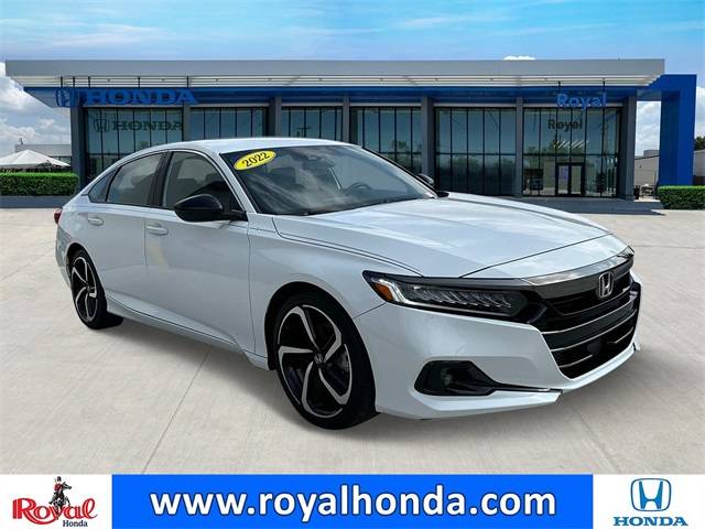 2022 Honda Accord Sport — Sedan — 21,418 mi — Metairie, LA