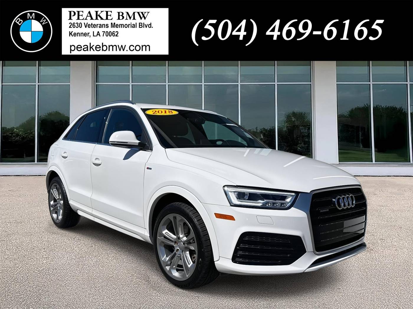 2018 Audi Q3 Premium Plus — SUV — 48,155 mi — Kenner, LA