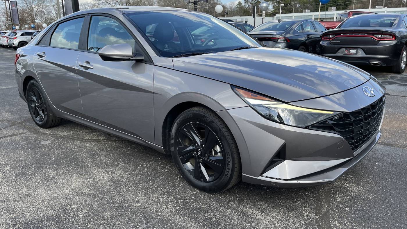 2022 Hyundai Elantra Hybrid Blue
