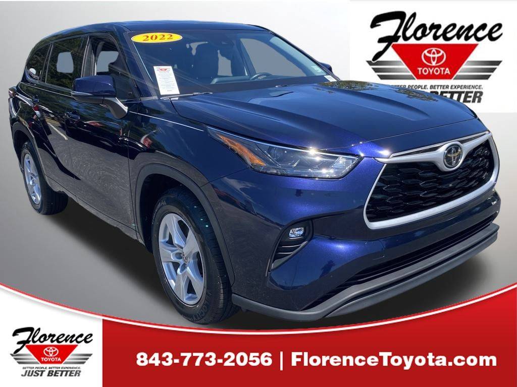 2022 Toyota Highlander LE — SUV — 39,355 mi — Florence, SC