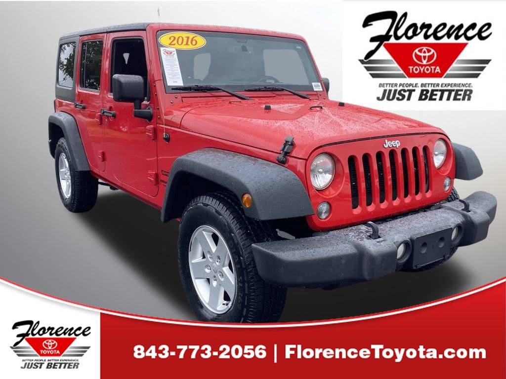 2016 Jeep Wrangler Sport — SUV — 127,756 mi — Florence, SC