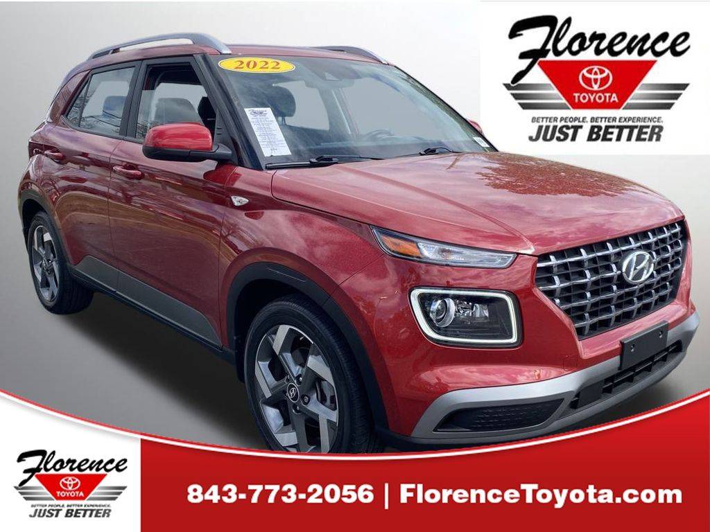 2022 Hyundai Venue Limited — SUV — 29,108 mi — Florence, SC