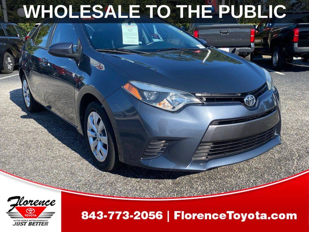 2016 Toyota Corolla L — Sedan — 54,087 mi — Florence, SC