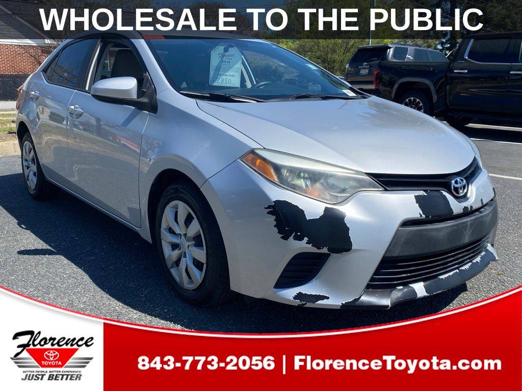 2014 Toyota Corolla LE — Sedan — 173,206 mi — Florence, SC