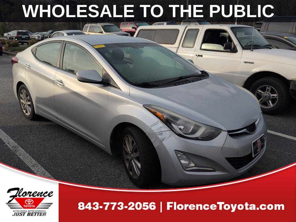 2014 Hyundai Elantra SE — Sedan — 125,921 mi — Florence, SC