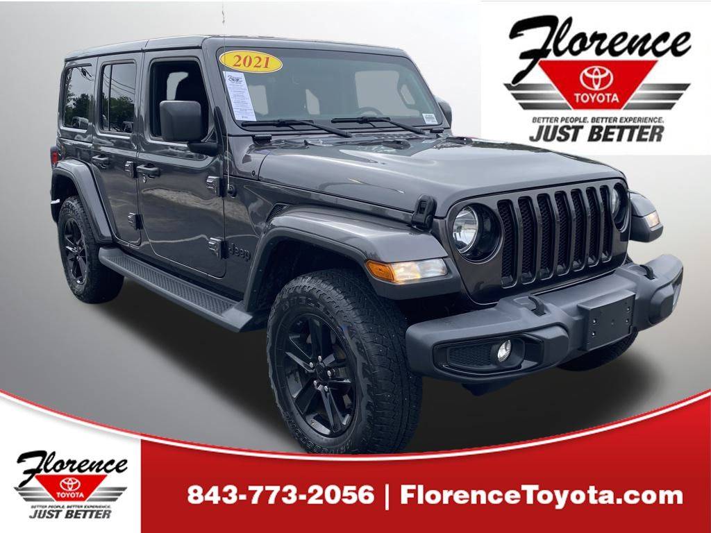 2021 Jeep Wrangler Sahara Altitude — SUV — 41,507 mi — Florence, SC