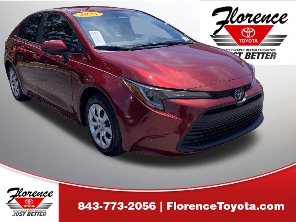 2025 Toyota Corolla LE — Sedan — 997 mi — Florence, SC