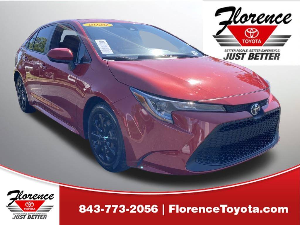 2020 Toyota Corolla LE — Sedan — 65,161 mi — Florence, SC