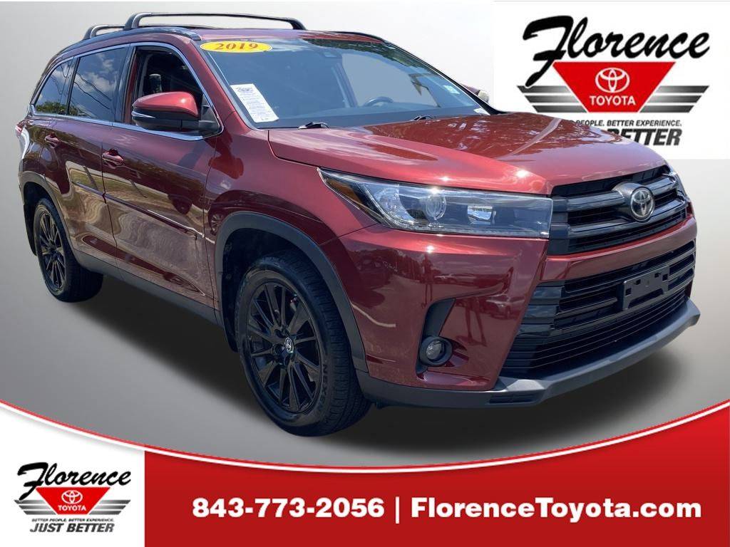 2019 Toyota Highlander SE V6 — SUV — 105,605 mi — Florence, SC