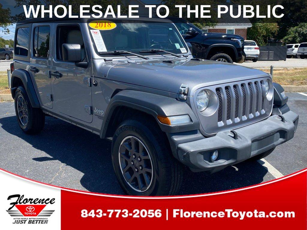 2018 Jeep Wrangler Sport S — SUV — 113,786 mi — Florence, SC