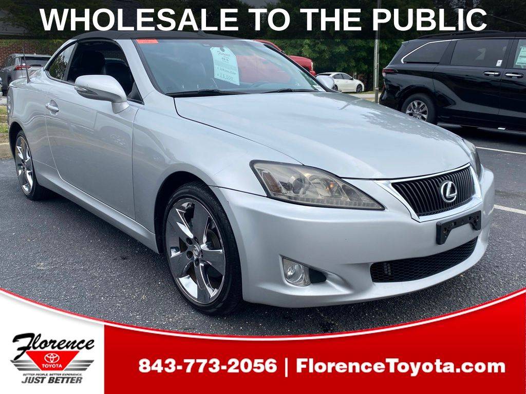 2010 Lexus IS IS 250C — Convertible — 120,695 mi — Florence, SC