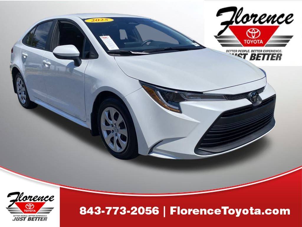2025 Toyota Corolla LE — Sedan — 4,883 mi — Florence, SC
