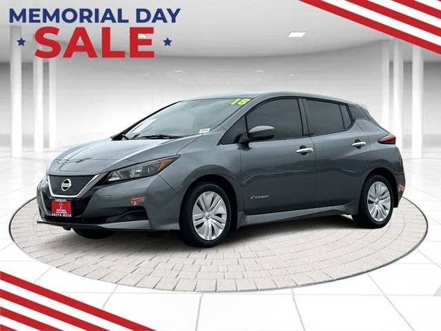 2018 Nissan LEAF S — Hatchback — 54,953 mi — Costa Mesa, CA