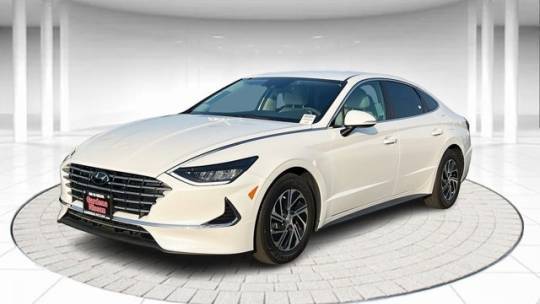 2021 Hyundai Sonata Hybrid Blue — Sedan — 19,337 mi — Costa Mesa, CA