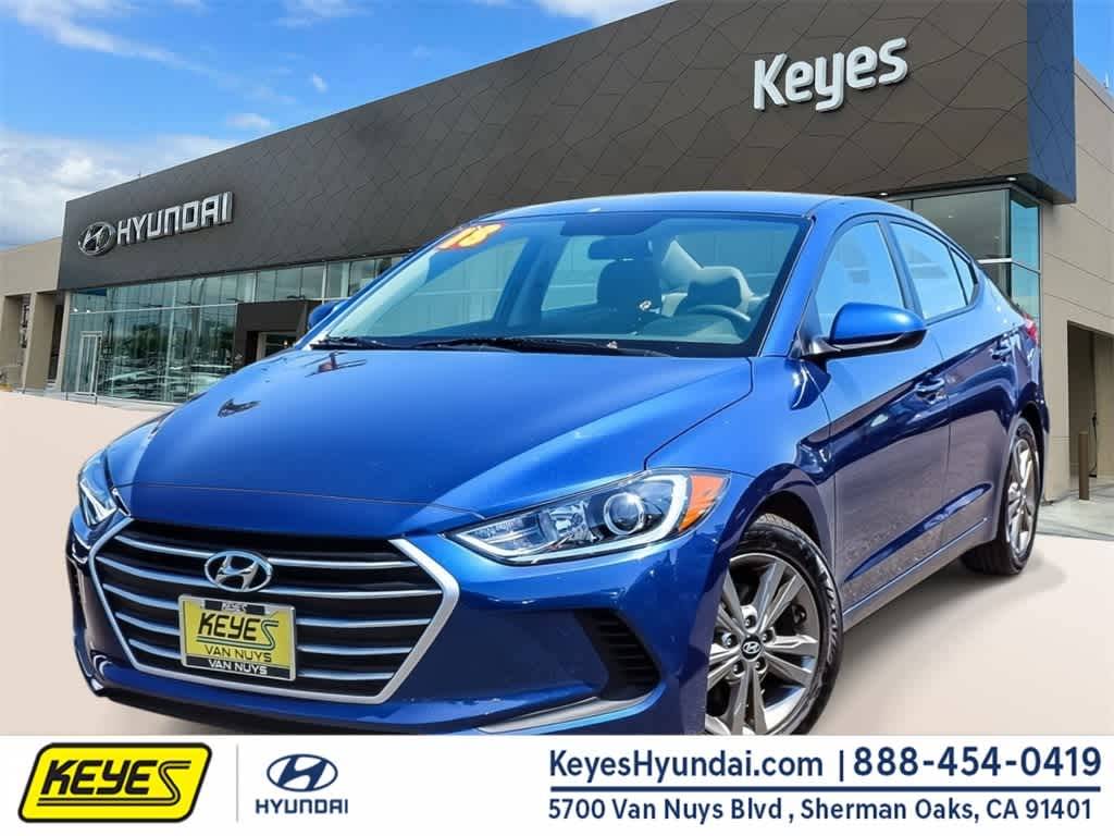 2018 Hyundai Elantra SEL — Sedan — 25,367 mi — Van Nuys, CA