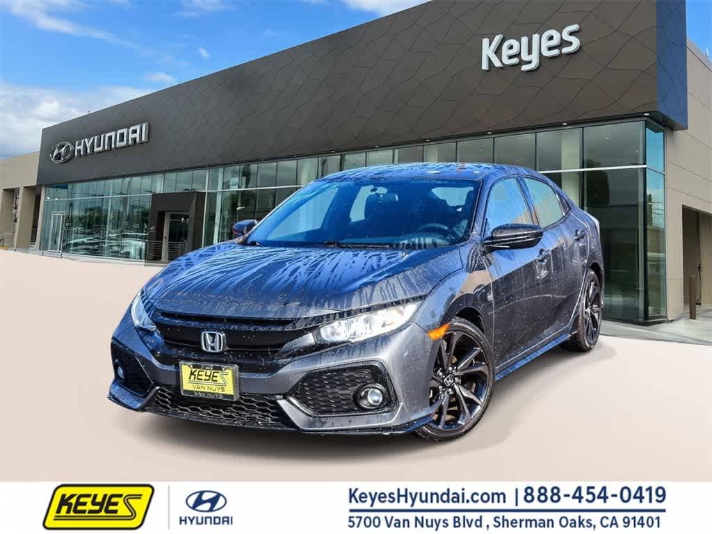 2018 Honda Civic Sport — Hatchback — 11,045 mi — Van Nuys, CA