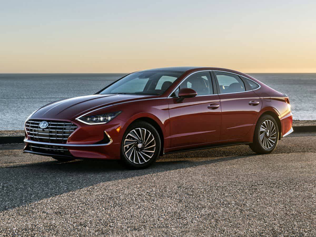 2023 Hyundai Sonata Hybrid Blue — Sedan — 28,555 mi — Van Nuys, CA