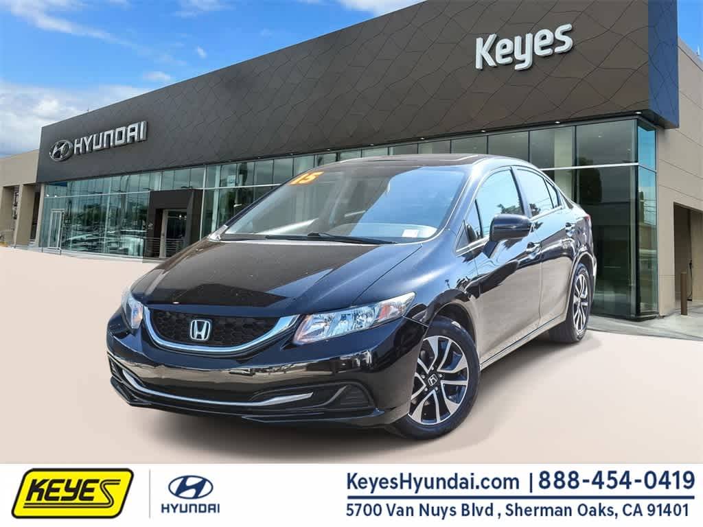 2015 Honda Civic EX — Sedan — 124,686 mi — Van Nuys, CA
