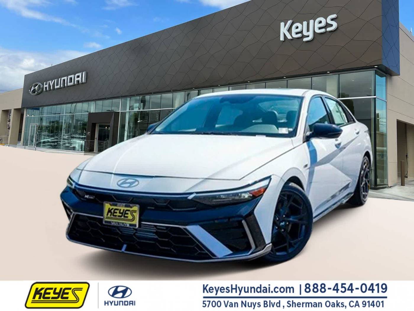 2025 Hyundai Elantra N Line — Sedan — 6,917 mi — Van Nuys, CA
