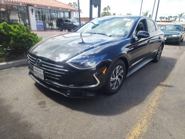 2020 Hyundai Sonata Hybrid Blue — Sedan — 35,554 mi — El Cajon, CA
