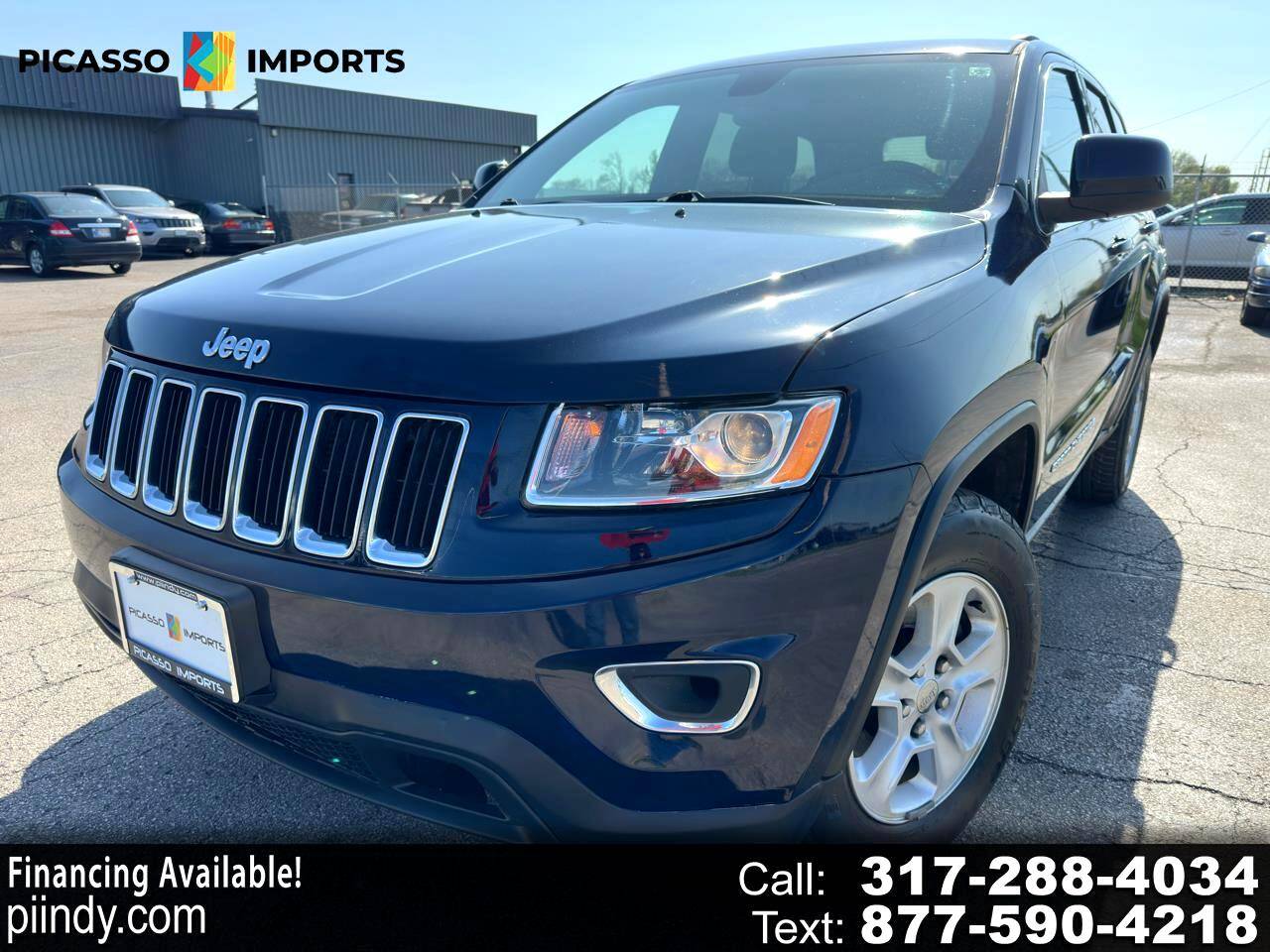 2015 Jeep Grand Cherokee Laredo — SUV — 133,281 mi — Fishers, IN