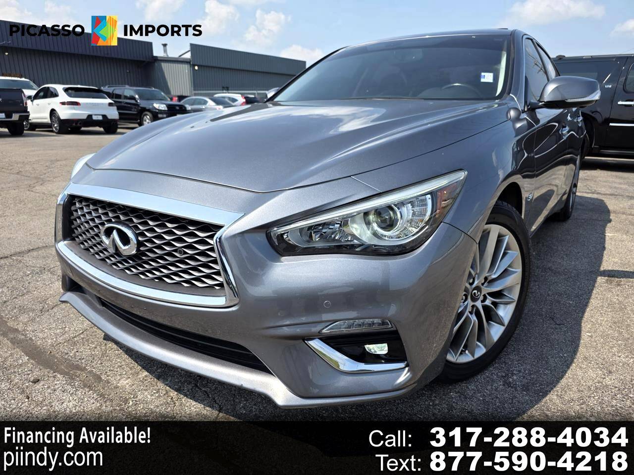 2019 INFINITI Q50 3.0t LUXE — Sedan — 44,185 mi — Fishers, IN