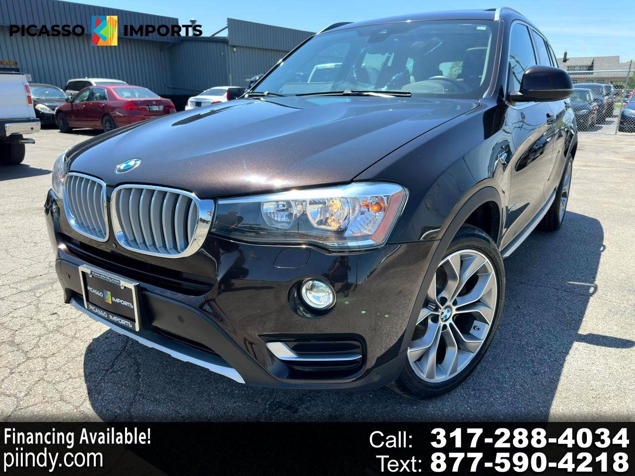 2016 BMW X3 28i — SUV — 80,506 mi — Fishers, IN