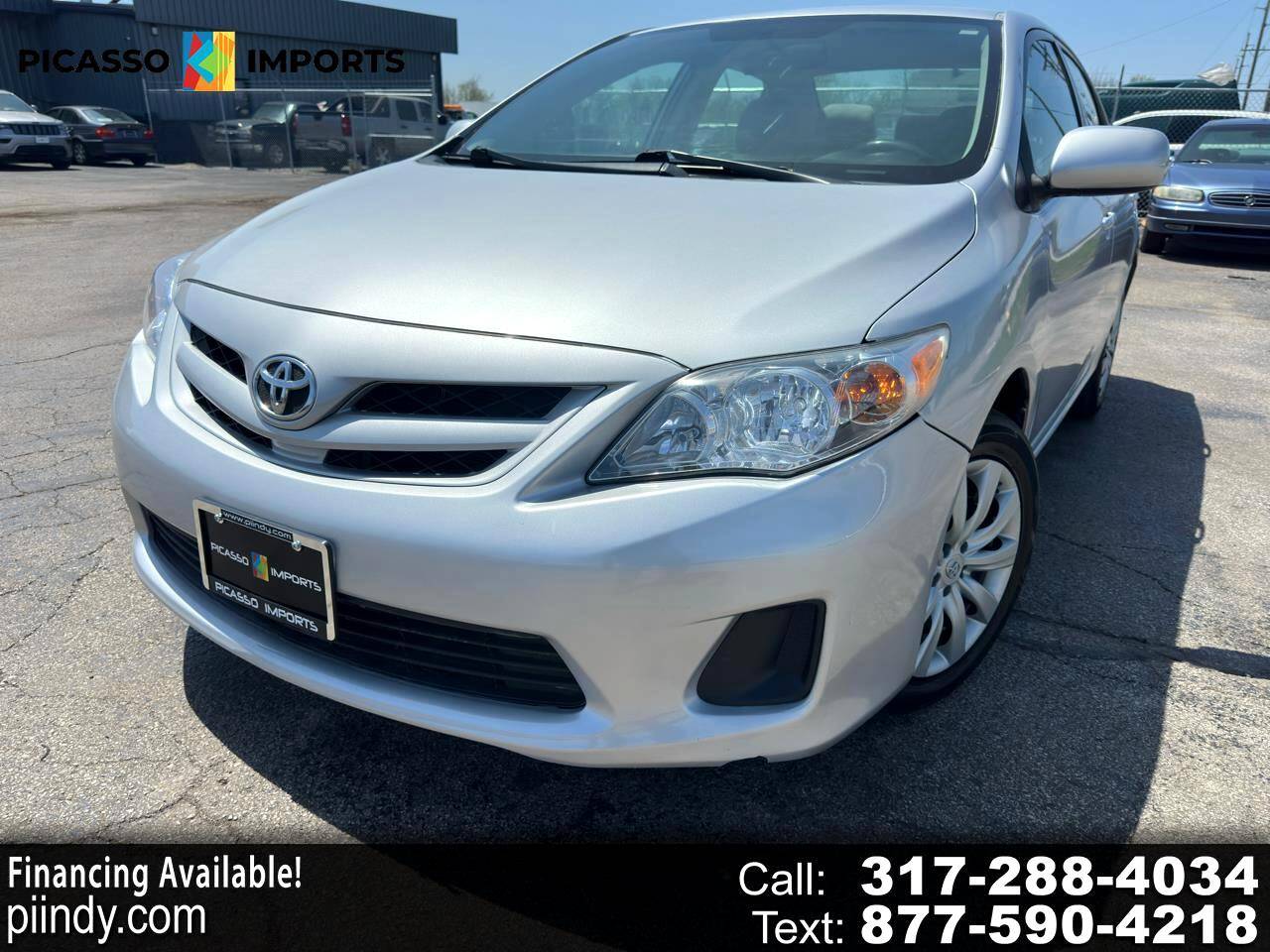 2012 Toyota Corolla LE — Sedan — 133,974 mi — Fishers, IN