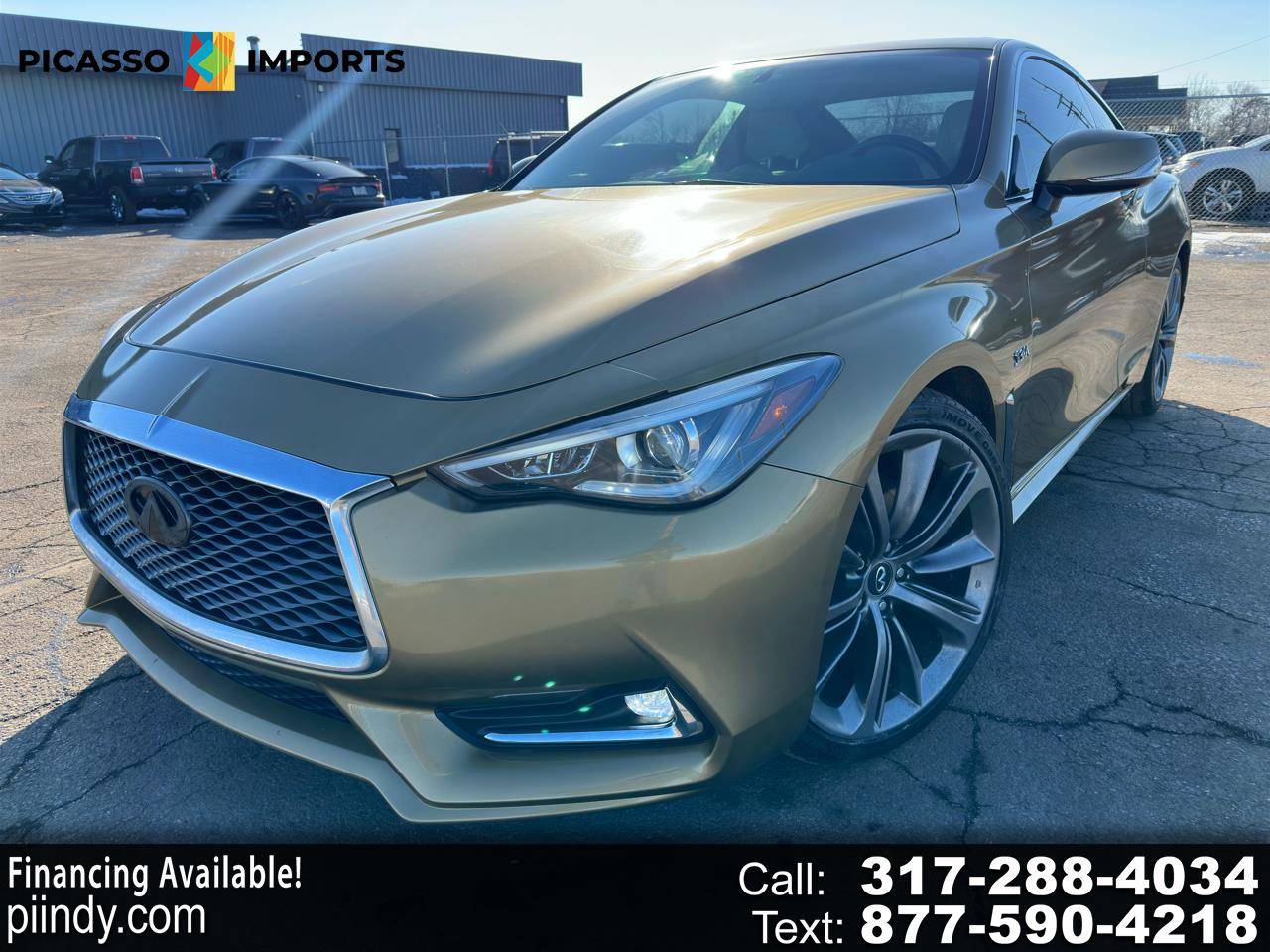 2018 INFINITI Q60 RED SPORT 400 — Coupe — 68,361 mi — Fishers, IN