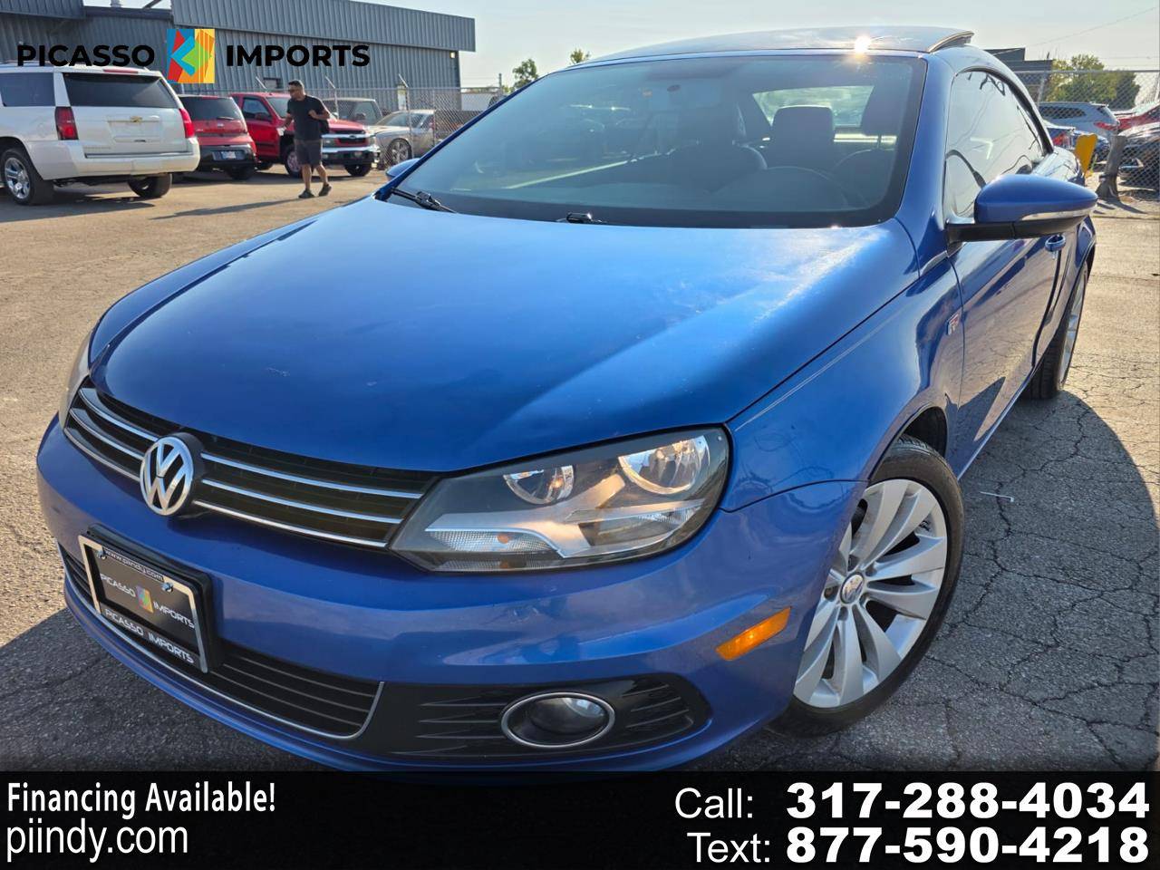 2012 Volkswagen Eos Komfort — Convertible — 142,424 mi — Fishers, IN