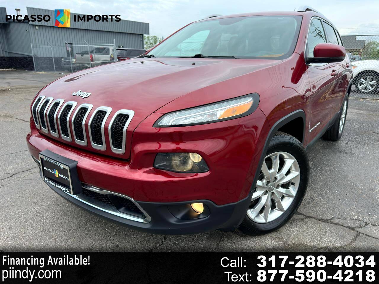 2016 Jeep Cherokee Limited — SUV — 94,251 mi — Fishers, IN