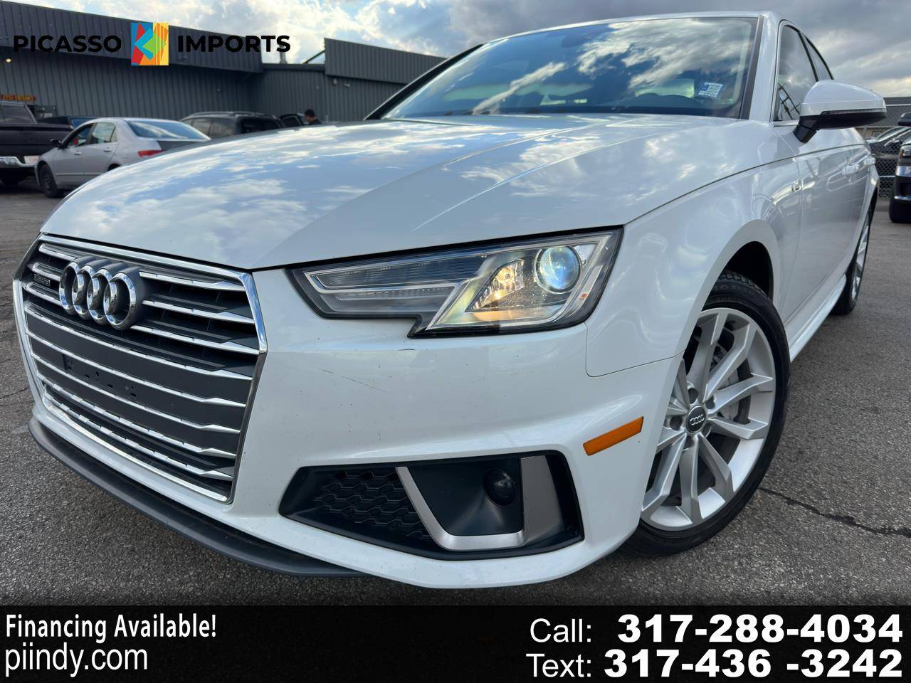 2019 Audi A4 Premium — Sedan — 65,839 mi — Fishers, IN