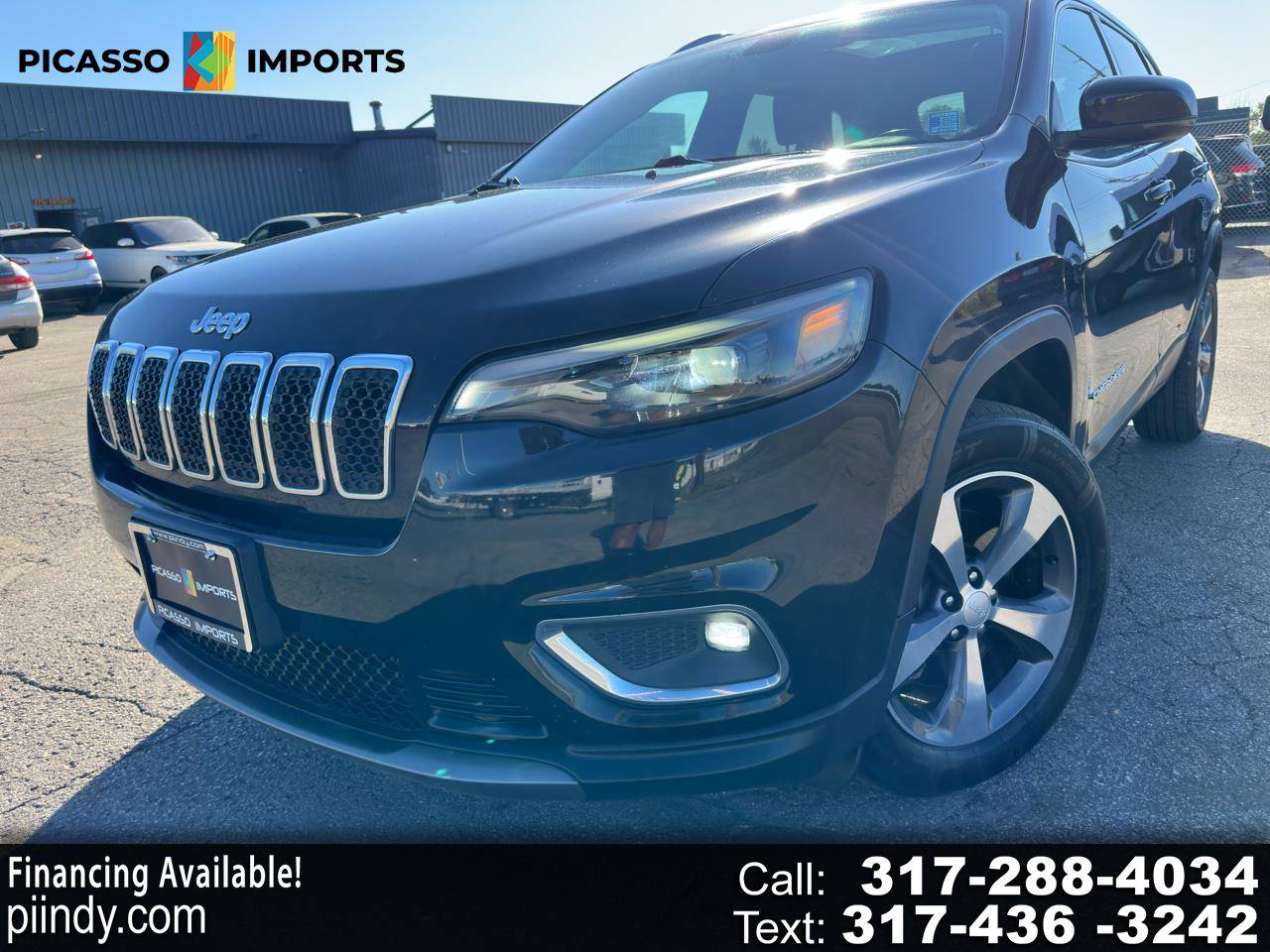 2019 Jeep Cherokee Limited — SUV — 87,033 mi — Fishers, IN