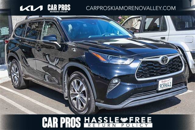 2022 Toyota Highlander XLE — SUV — 46,496 mi — Moreno Valley, CA