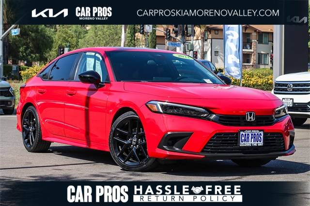 2022 Honda Civic Sport — Sedan — 33,740 mi — Moreno Valley, CA