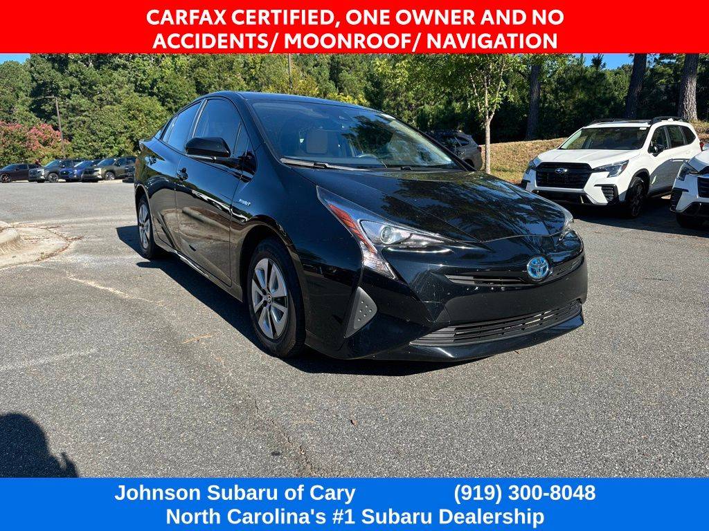 2017 Toyota Prius Four — Hatchback — 37,633 mi — Cary, NC