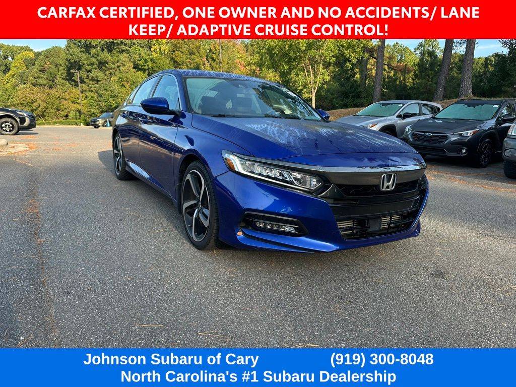 2018 Honda Accord Sport — Sedan — 54,301 mi — Cary, NC