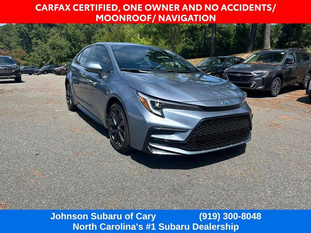 2023 Toyota Corolla Hybrid SE — Sedan — 43,464 mi — Cary, NC