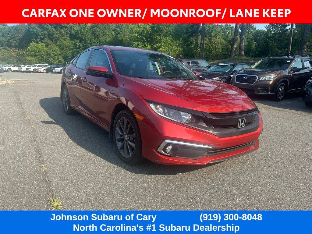 2020 Honda Civic EX — Sedan — 77,377 mi — Cary, NC
