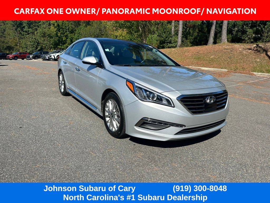 2015 Hyundai Sonata Limited — Sedan — 51,316 mi — Cary, NC