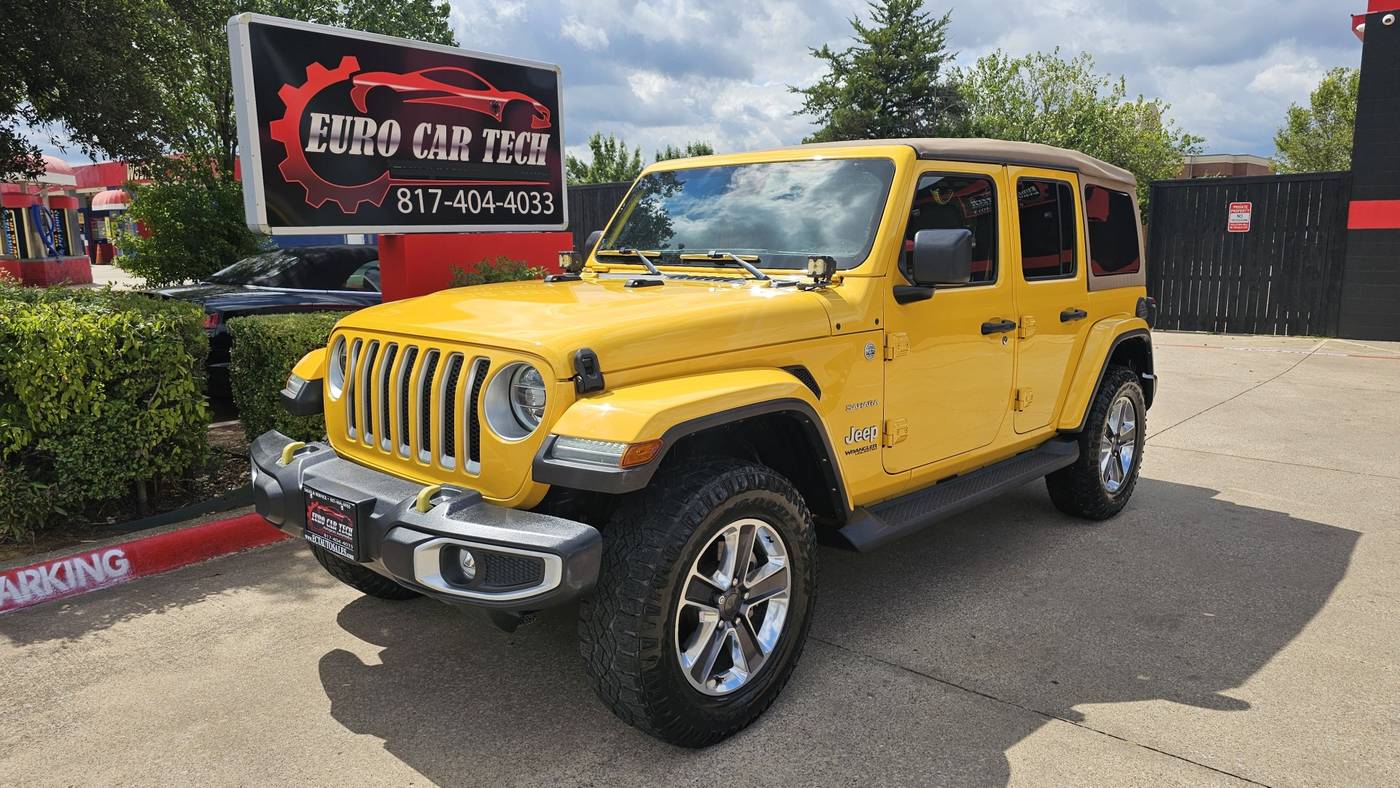 2021 Jeep Wrangler Sahara — SUV — 75,676 mi — Arlington, TX