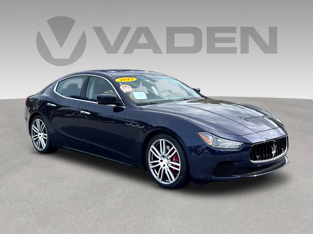 2015 Maserati Ghibli S Q4 — Sedan — 38,668 mi — Blufton, SC