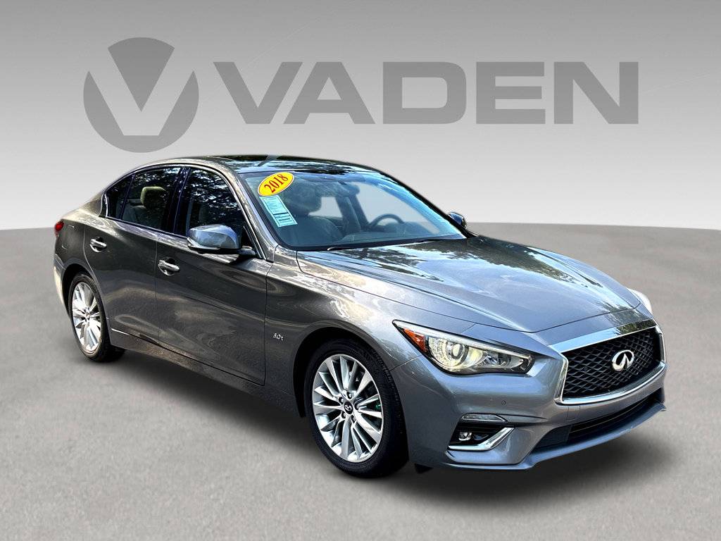 2018 INFINITI Q50 3.0t LUXE — Sedan — 76,417 mi — Blufton, SC