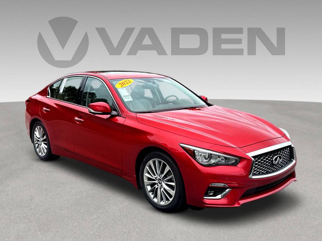 2022 INFINITI Q50 LUXE — Sedan — 31,567 mi — Blufton, SC