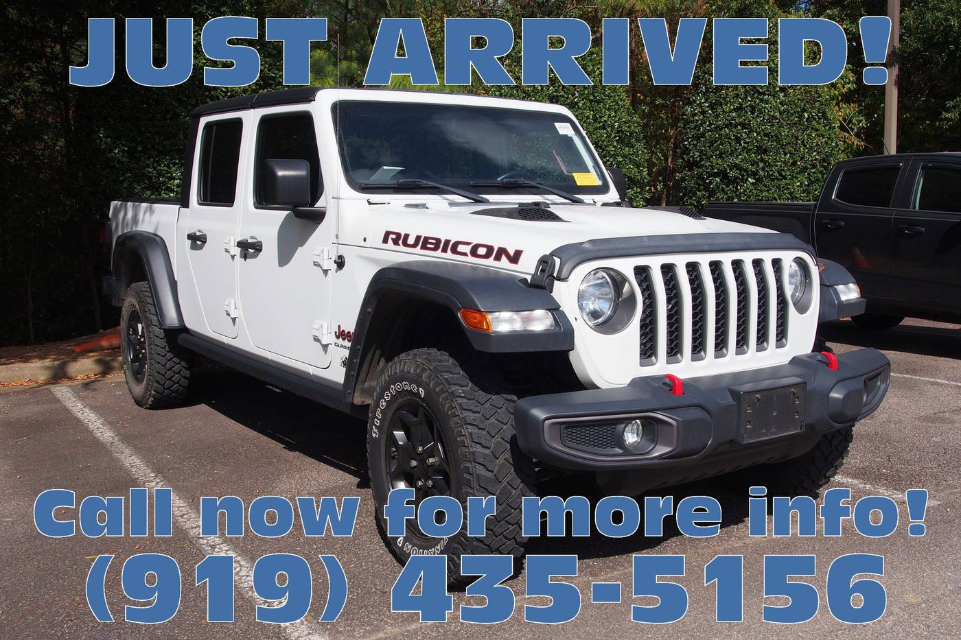 2020 Jeep Gladiator Rubicon — Pickup Truck — 55,588 mi — Wake Forest, NC
