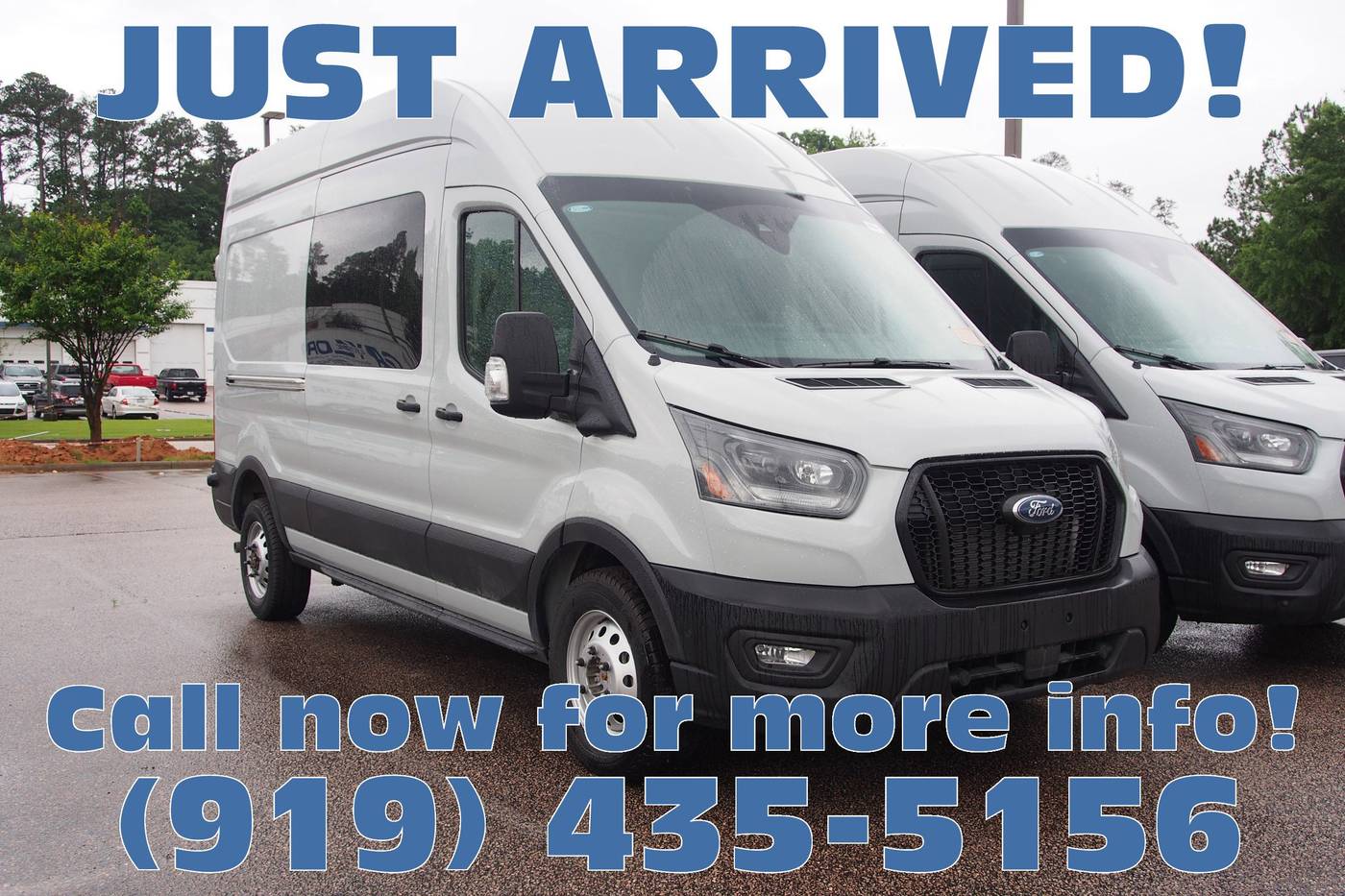 2024 Ford Transit Cargo Van T-350 — Cargo Van — 32 mi — Wake Forest, NC