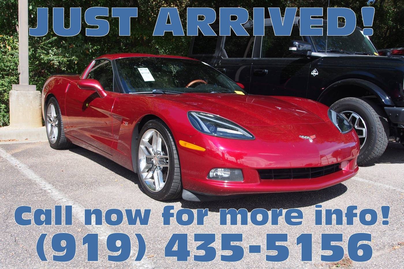 2006 Chevrolet Corvette Base — Coupe — 91,125 mi — Wake Forest, NC