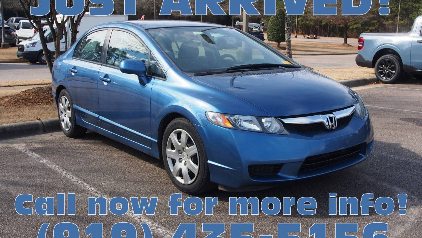2009 Honda Civic LX — Sedan — 69,185 mi — Wake Forest, NC