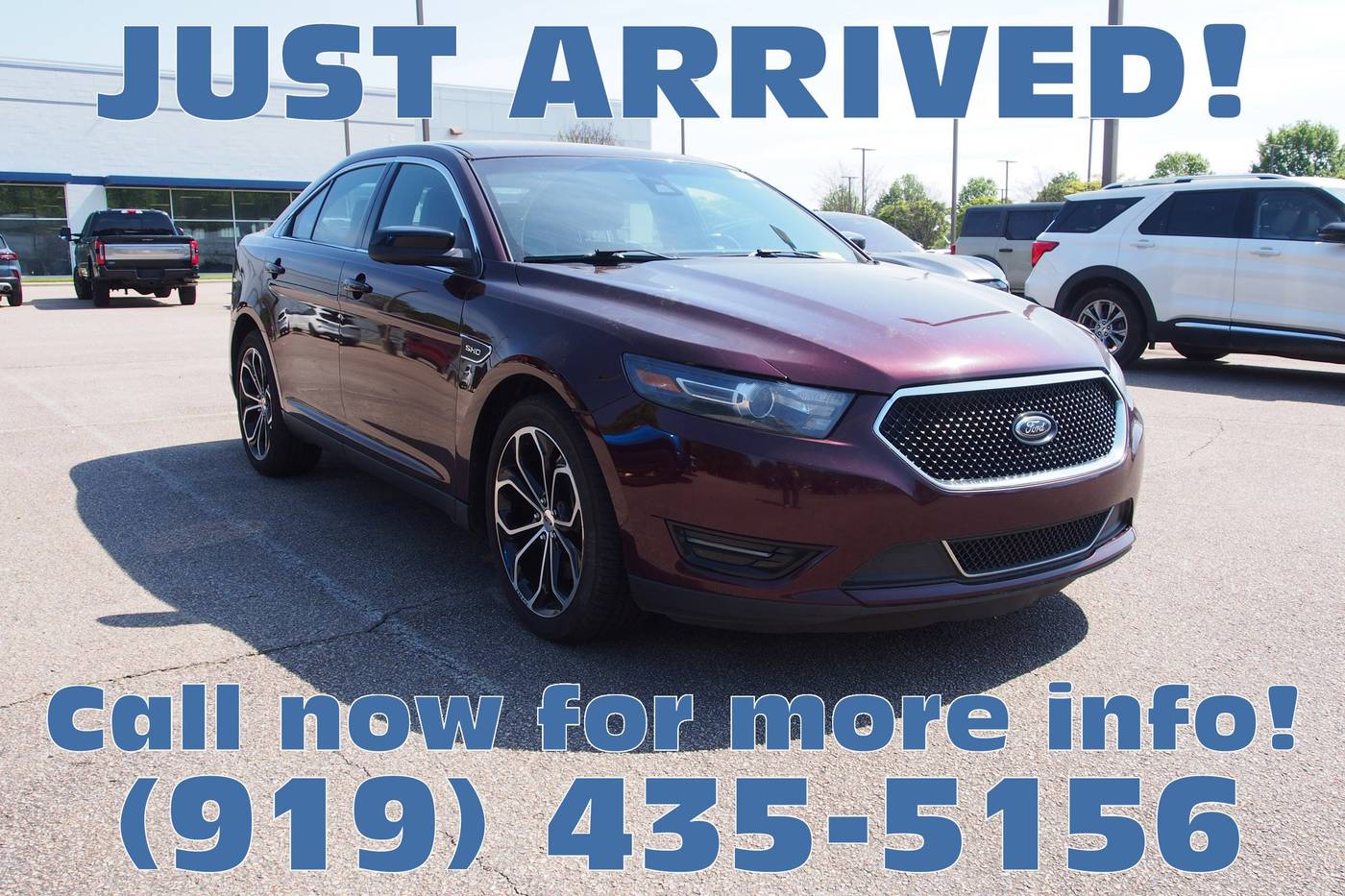 2019 Ford Taurus SHO — Sedan — 76,059 mi — Wake Forest, NC